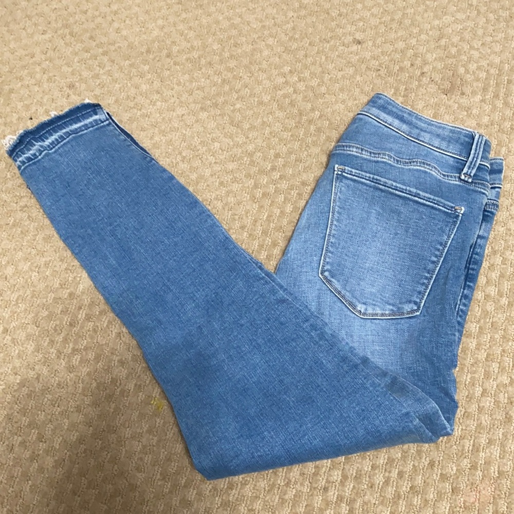 Abercrombie & Fitch Simone High Rise Ankle Jeans